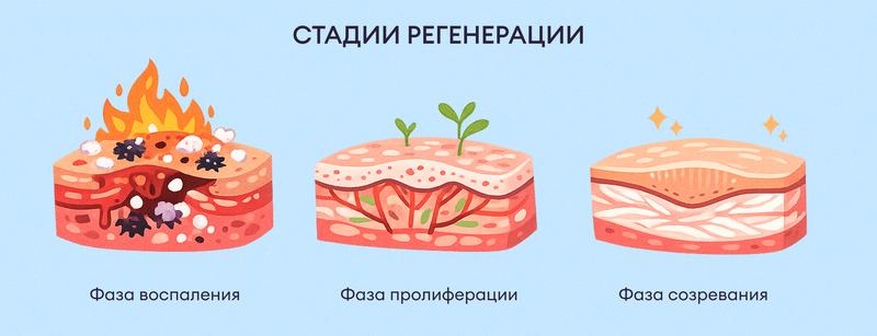 Медленное заживление ран