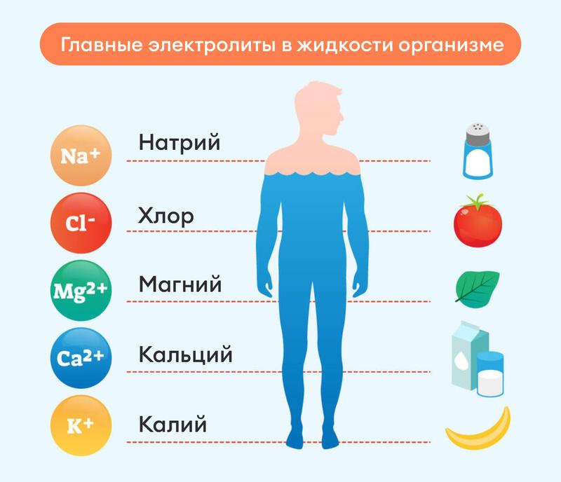 Электролиты в организме человека: что это и для чего нужны | ЛабСтори